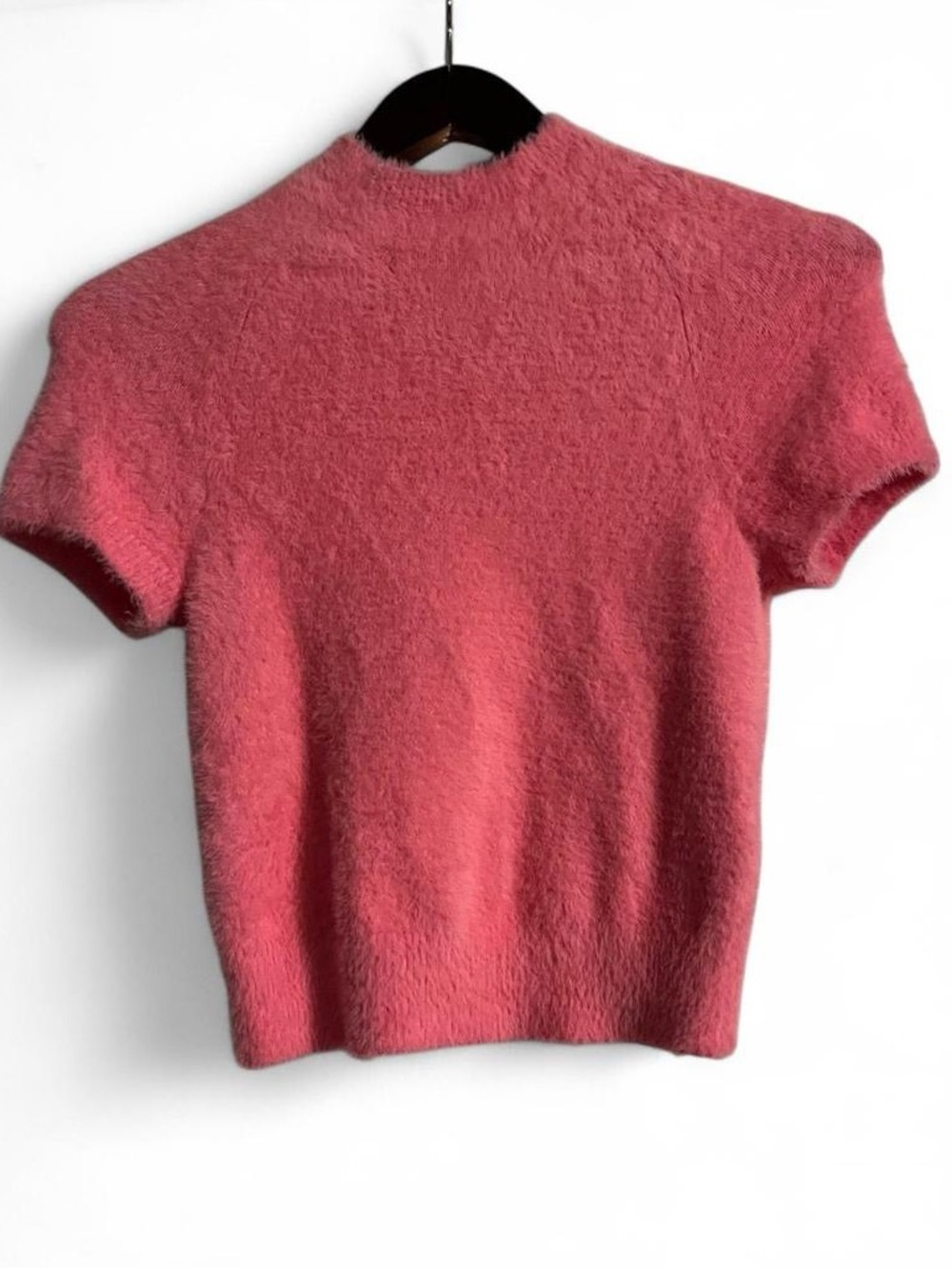 Maeve Fuzzy Pink Top